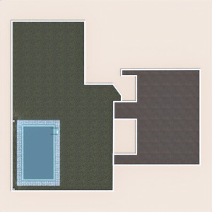 planos casa terraza cuarto de baño garaje exterior 3d