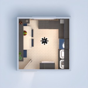 floorplans 厨房 改造 3d