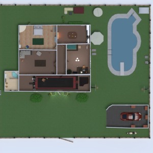 floorplans dom meble wystrój wnętrz łazienka sypialnia pokój dzienny garaż pokój diecięcy gospodarstwo domowe wejście 3d