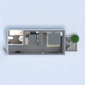 floorplans 公寓 装饰 改造 单间公寓 3d
