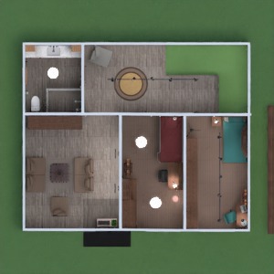 floorplans namas dekoras vonia miegamasis garažas virtuvė eksterjeras аrchitektūra 3d