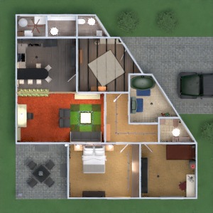 floorplans butas namas baldai dekoras vonia miegamasis svetainė virtuvė eksterjeras vaikų kambarys apšvietimas valgomasis аrchitektūra prieškambaris 3d
