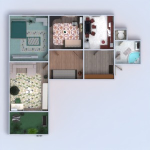 planos apartamento casa arquitectura 3d