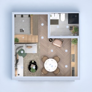 floorplans 公寓 家具 装饰 照明 结构 3d