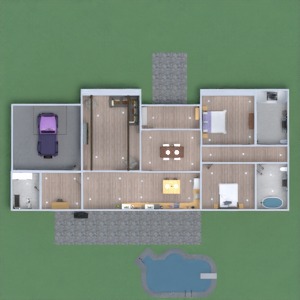 floorplans dom wystrój wnętrz sypialnia kuchnia gospodarstwo domowe 3d