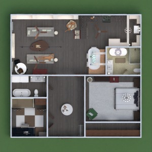 floorplans apartment bathroom bedroom living room 3d