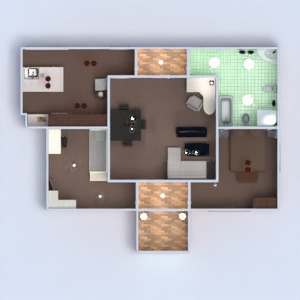 floorplans apartment house furniture decor bathroom bedroom living room kitchen kids room 3d
