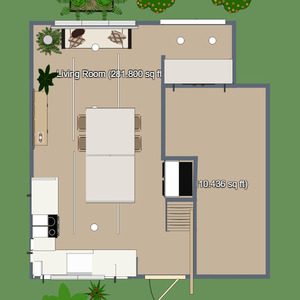 floorplans house kitchen renovation dining room 3d