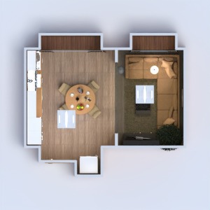 floorplans living room kitchen 3d