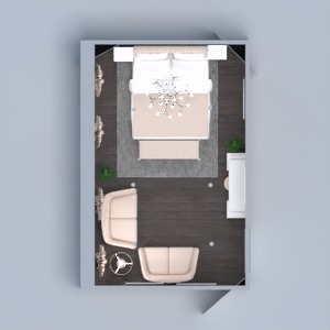 planos dormitorio iluminación 3d