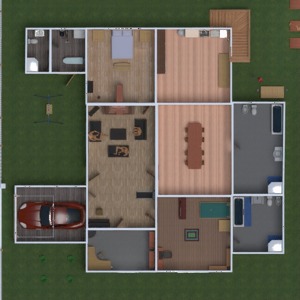 floorplans haus badezimmer schlafzimmer wohnzimmer garage küche büro haushalt 3d