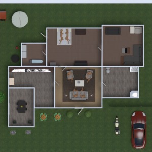 floorplans dom meble łazienka sypialnia pokój dzienny kuchnia krajobraz gospodarstwo domowe jadalnia przechowywanie wejście 3d