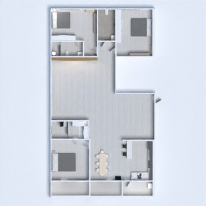 floorplans maison terrasse salon chambre d'enfant garage 3d