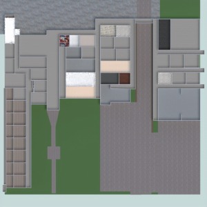 floorplans dom meble sypialnia wejście 3d