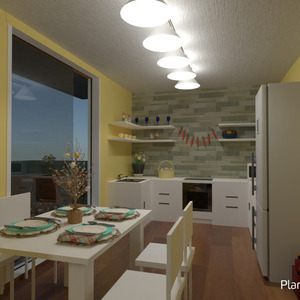 floorplans decoração faça você mesmo quarto cozinha área externa 3d