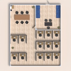 planos decoración habitación infantil despacho arquitectura trastero 3d