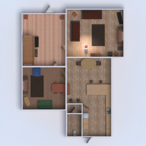 floorplans haus dekor wohnzimmer küche 3d