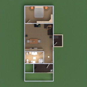 floorplans appartement meubles décoration salle de bains chambre à coucher salon garage cuisine eclairage architecture 3d
