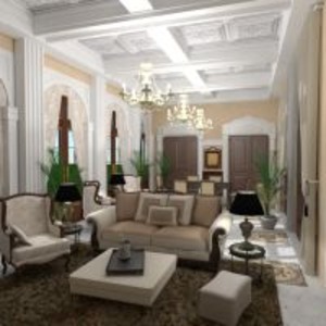 floorplans appartement meubles décoration salon eclairage salle à manger architecture 3d