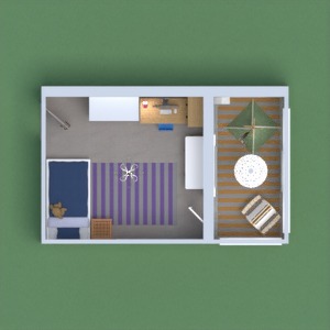 planos casa bricolaje dormitorio habitación infantil 3d