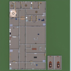 floorplans 独栋别墅 浴室 卧室 客厅 厨房 3d