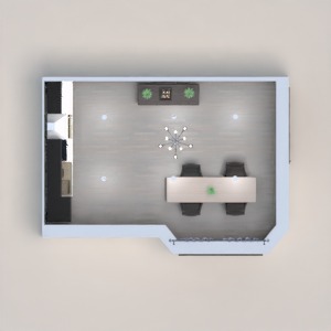 planos apartamento casa decoración cocina comedor 3d