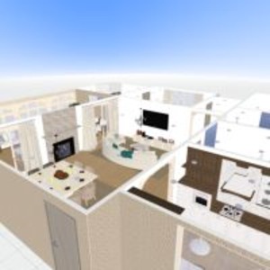 floorplans mieszkanie taras wystrój wnętrz remont 3d