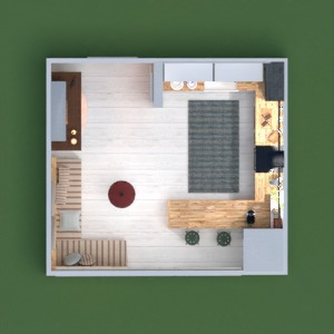 floorplans 家具 厨房 3d