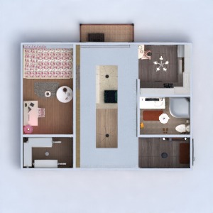 floorplans appartement décoration diy salle à manger 3d