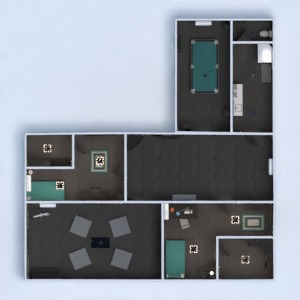 floorplans dom wystrój wnętrz 3d