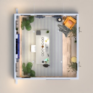 floorplans meble wystrój wnętrz biuro mieszkanie typu studio 3d