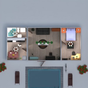 floorplans 独栋别墅 3d