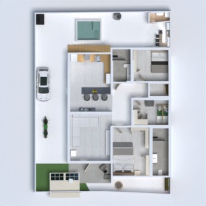 floorplans 浴室 3d