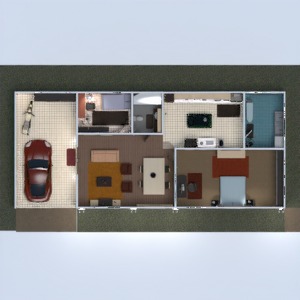 floorplans 独栋别墅 3d