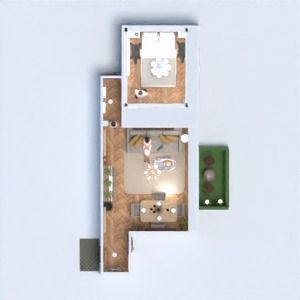 floorplans mieszkanie dom taras meble wystrój wnętrz 3d