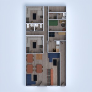 floorplans wohnung haushalt 3d