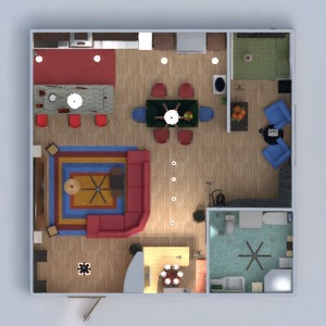 floorplans butas baldai dekoras miegamasis svetainė virtuvė biuras renovacija namų apyvoka аrchitektūra studija prieškambaris 3d