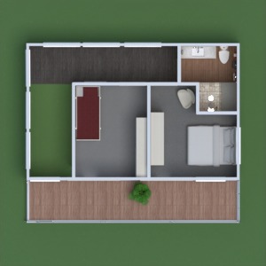 floorplans dom taras meble wystrój wnętrz łazienka sypialnia pokój dzienny kuchnia na zewnątrz oświetlenie krajobraz gospodarstwo domowe 3d