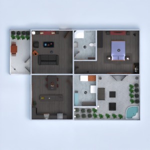 floorplans apartamento varanda inferior 3d