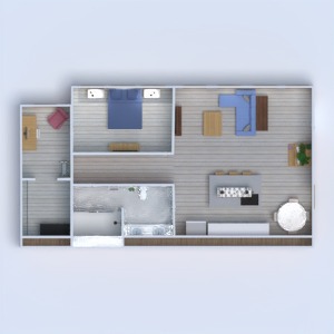 floorplans appartement décoration diy salle de bains chambre à coucher bureau eclairage 3d