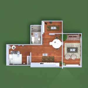 floorplans butas baldai dekoras apšvietimas valgomasis аrchitektūra studija 3d