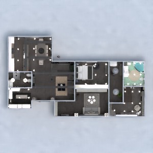 floorplans butas namas baldai dekoras vonia miegamasis svetainė virtuvė vaikų kambarys renovacija studija prieškambaris 3d
