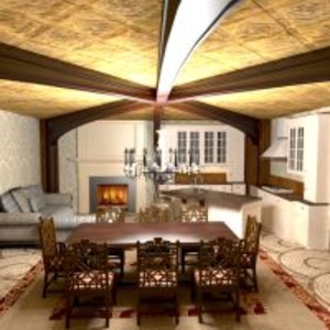 floorplans maison meubles salle de bains cuisine architecture 3d