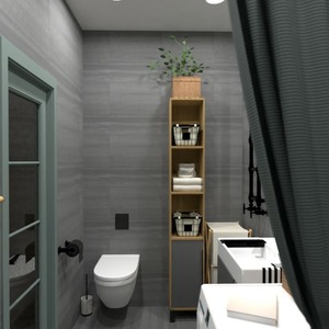 floorplans 公寓 独栋别墅 家具 浴室 单间公寓 3d