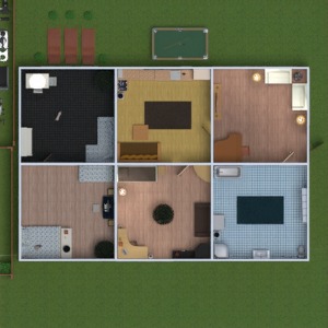 floorplans 独栋别墅 装饰 结构 3d