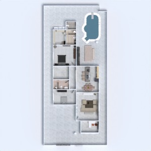 planos bricolaje terraza decoración dormitorio despacho 3d