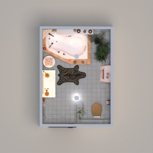 планировки дом мебель декор ванная 3d