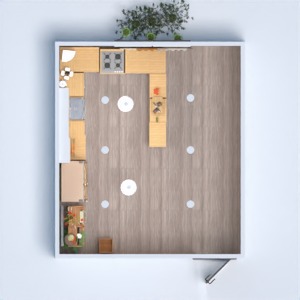 floorplans garagem banheiro quarto 3d
