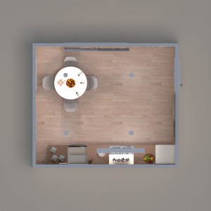 планировки квартира кухня 3d