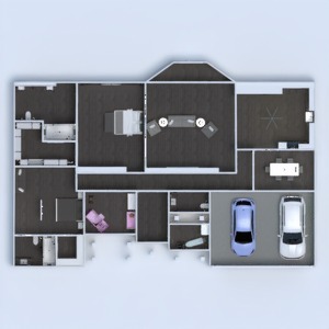 планировки дом ванная спальня гараж кухня детская столовая 3d
